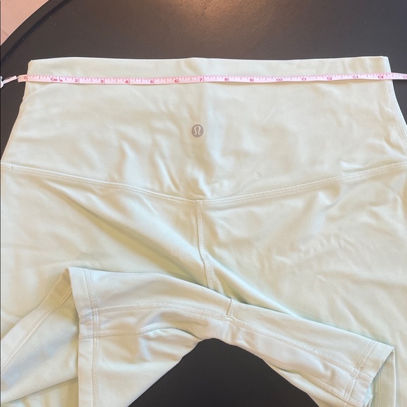 Lululemon align 6” mint green biker shorts - Picture 9 of 9